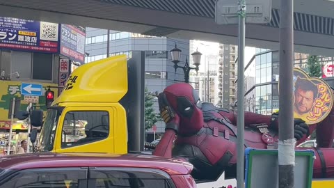 Deadpool Truck Spotted in Japan