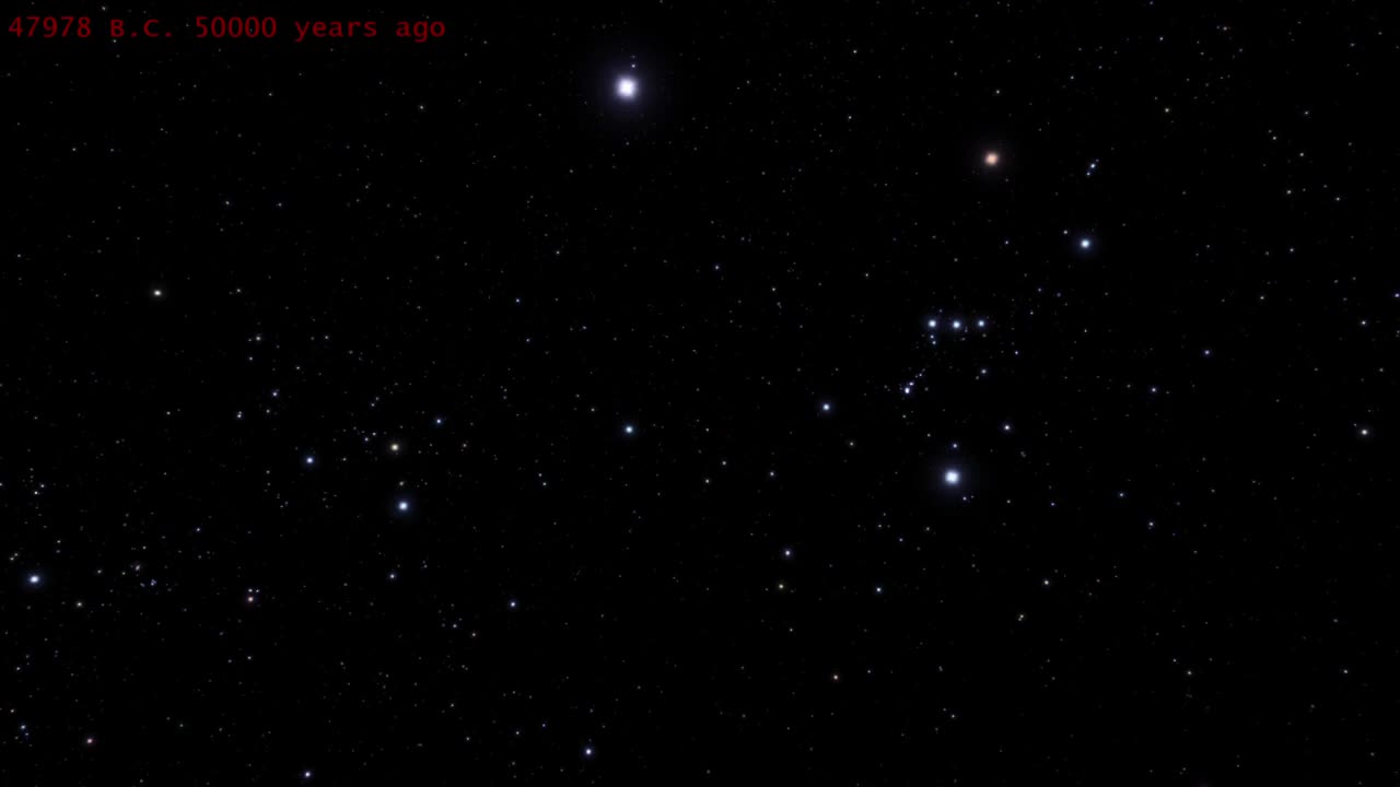 Sirius moved from star to star for 100,000 years