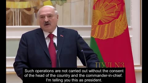 Lukashenko:"President Zelensky is just a nit(scum). Just a nit(scum)!