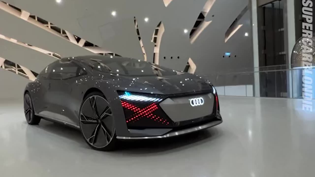 The Audi AI: CON is so far futuristics they put into museum of the future 💯🎆