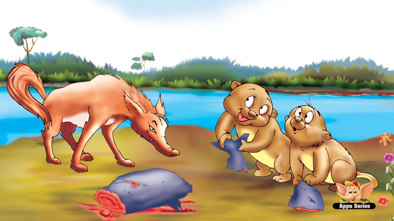 The Otters & The Wolf - One Minute Story