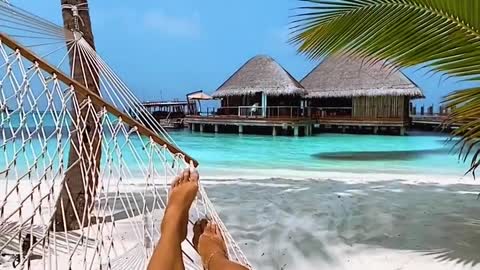 Maldives is warm and sunny all year round