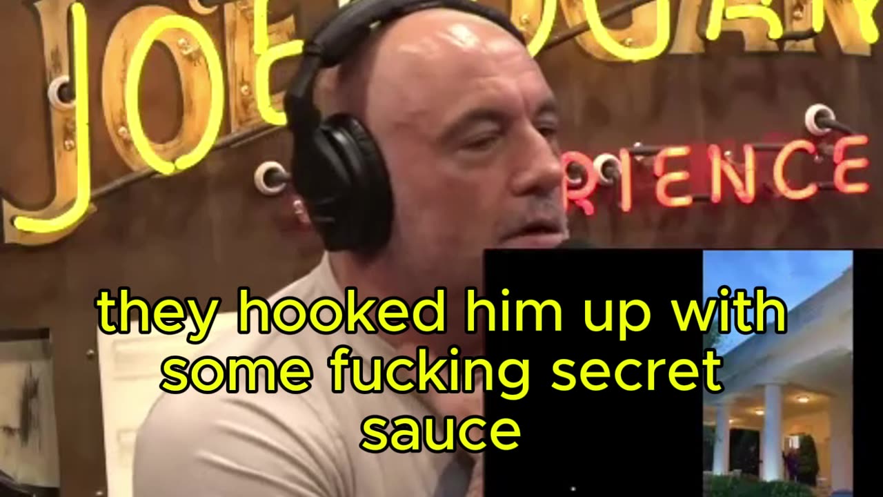 JOE ROGAN TALKS ABOUT THE OBVIOUS BODY DOUBLE OF JOE BIDEN