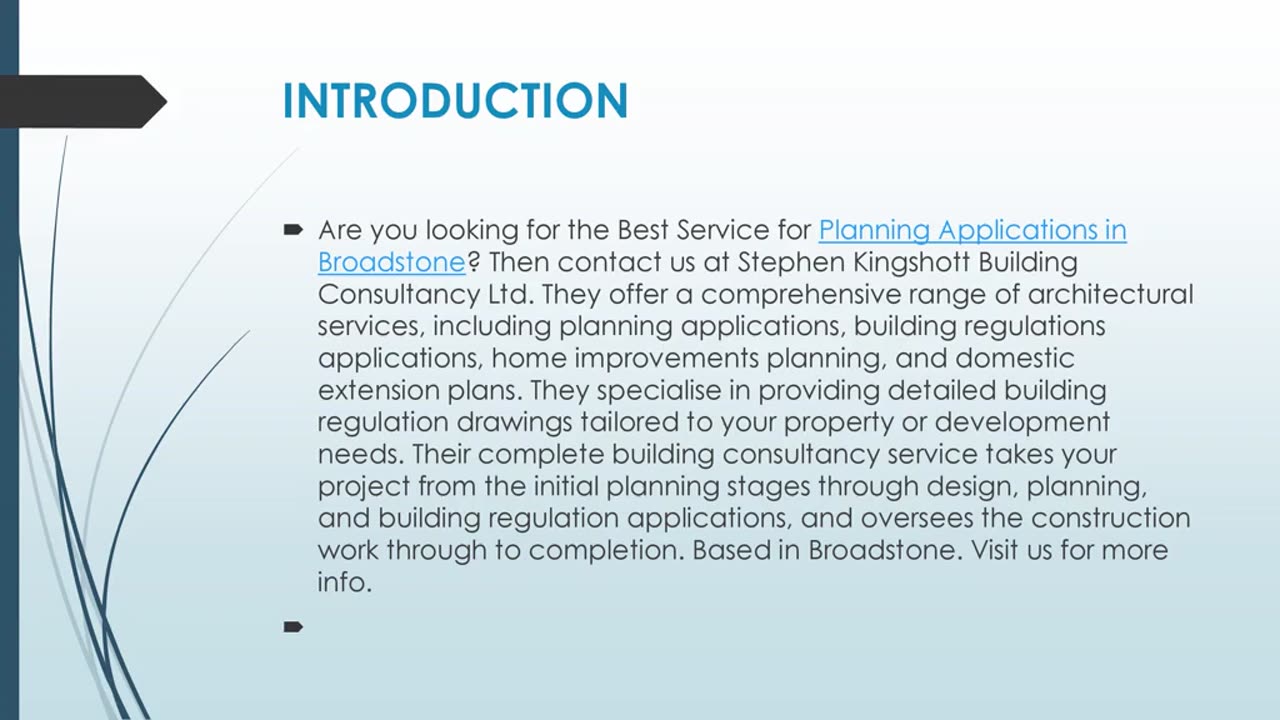 Get The Best Planning Applications in Broadstone.