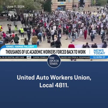 At least 25 arrested in UCLA anti-Israel protests.