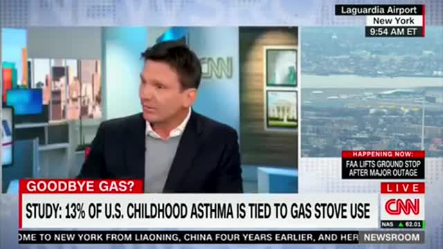 WATCH: CNN says gas stoves are linked to cognitive impairments and asthma
