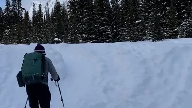 Some of the best snowshoeing in the world 🌎