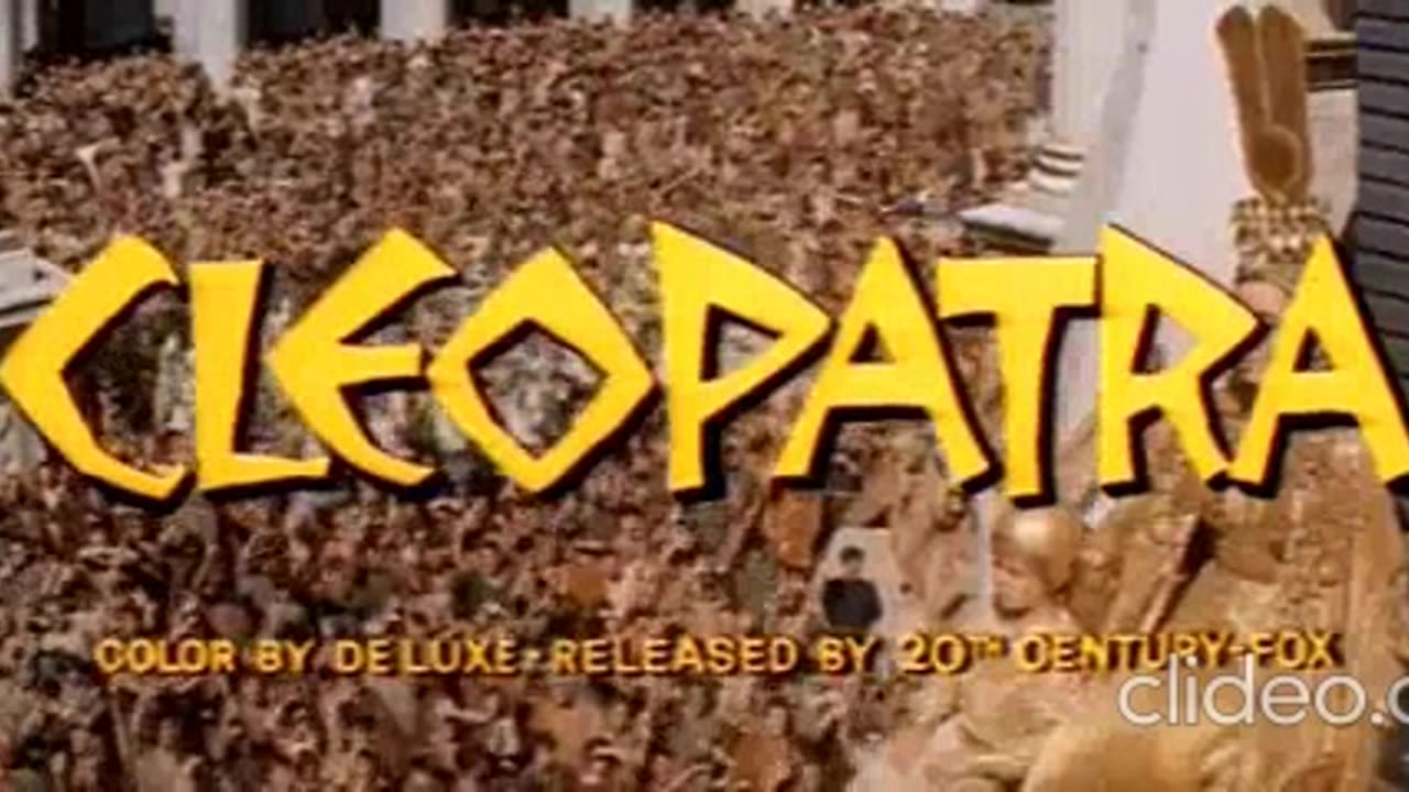 CLEOPATRA (1963) Elizabeth Taylor, Richard Burton, Rex Harrison trailer