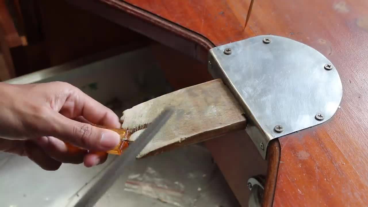 I turn gold nugget into a mini sword - small sword making6
