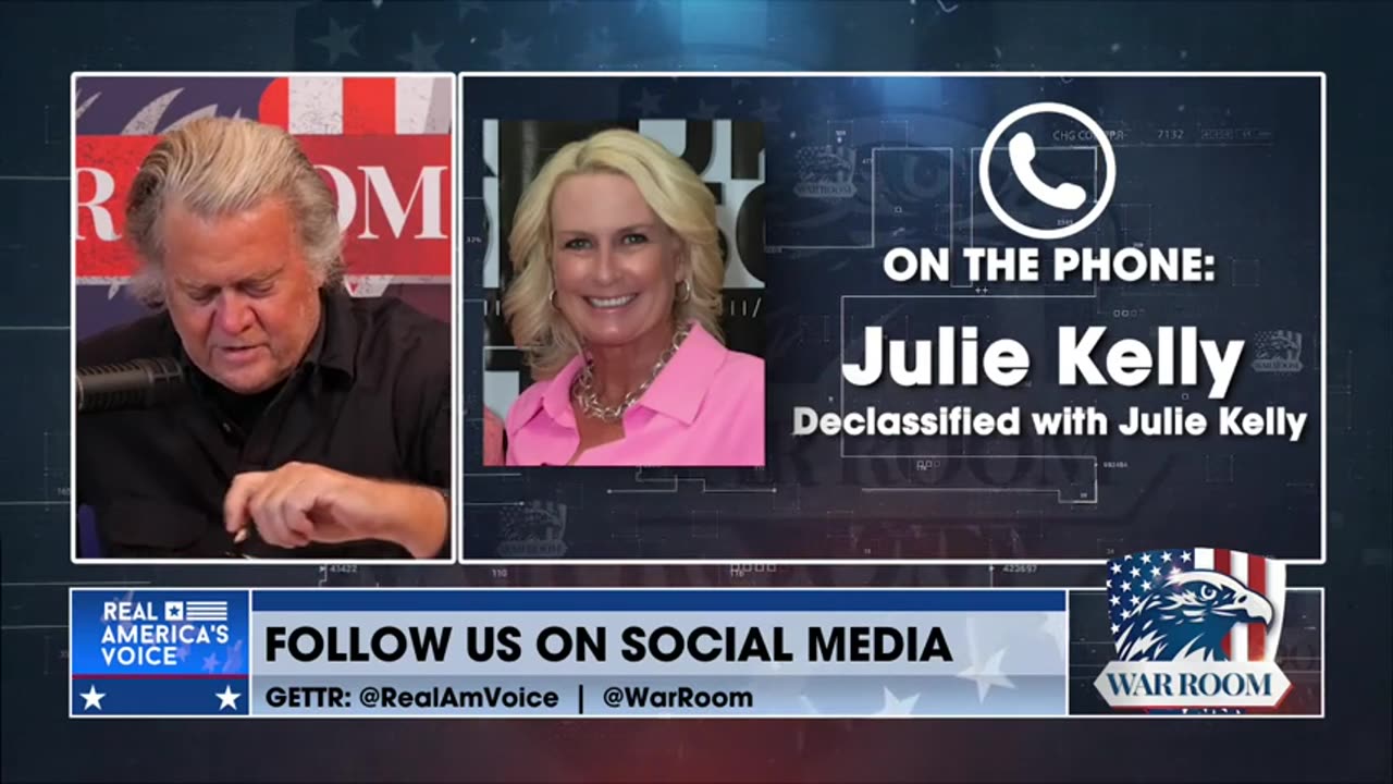 Bannon call phone Julie Kelly