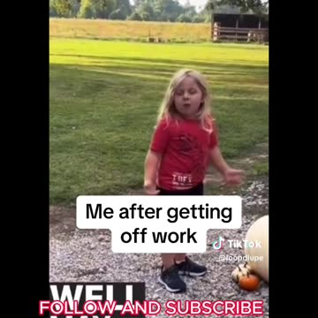 BABY SAID SHE TIRED WORKING AT HOME