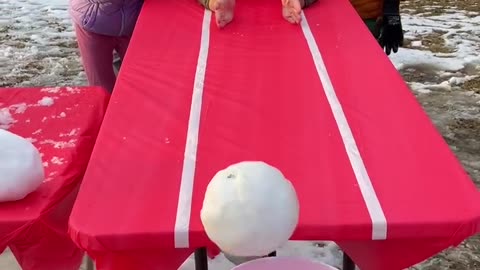 The Snowball Roll Challenge ☃️