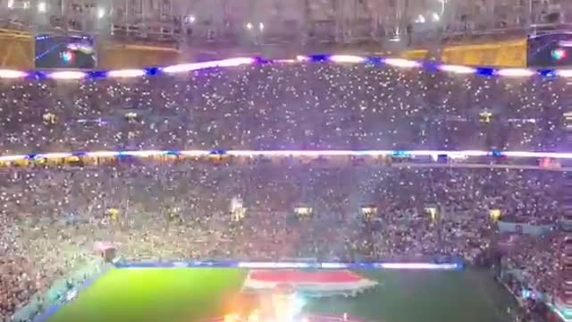 Meddling for the opening moment of the Qatar World Cup Final Argentina vs France