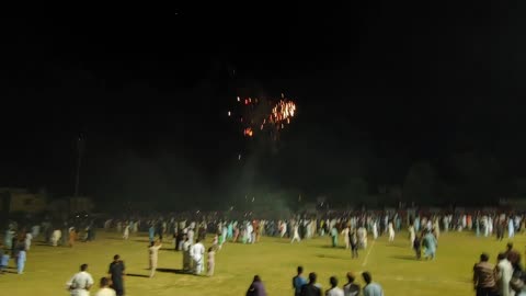 Fire Works 14 August PAKISTAN Football CLUB