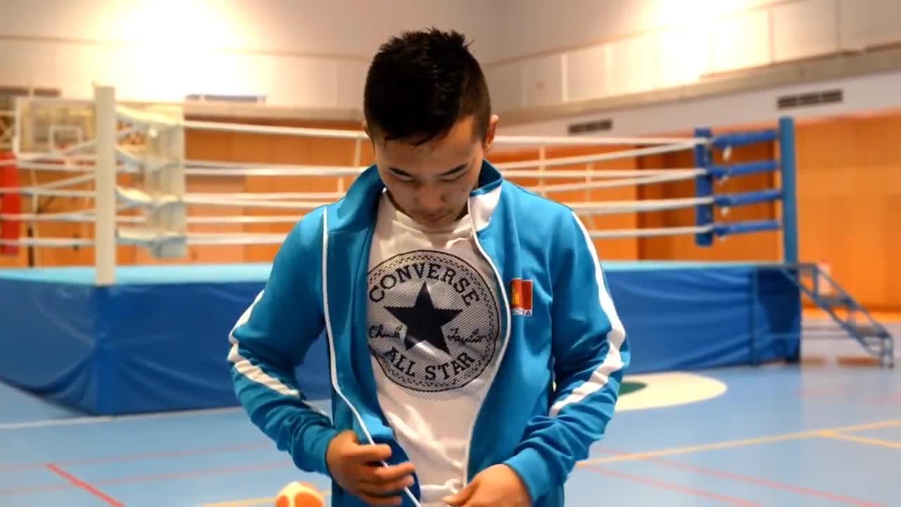 Mongolian boxing team camp in Japan 2017.