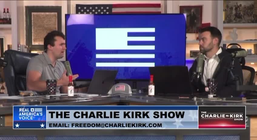 The CHARLIE KIRK Show - "HEY ALL YOU BLACK PILLERS....."