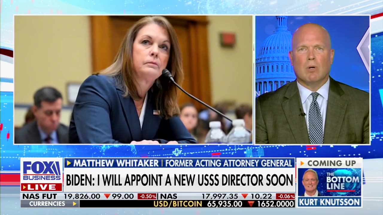 Matt Whitaker on The Bottom Line - Fox Business 07.23.2024