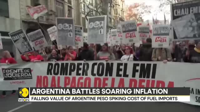 Argentina battles soaring inflation: Anti-IMF protests erupt in Buenos Aires | World English News