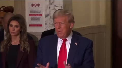 This Morning, Pres Trump Speaks about NY "Get Trump" Criminals