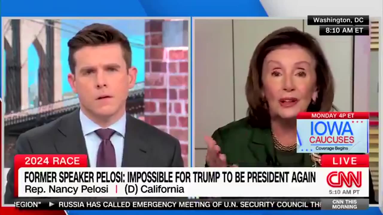 Nancy Pelosi: Trump Won't be President Again