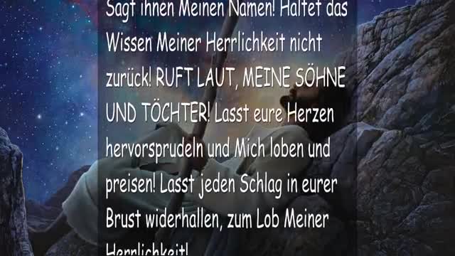 SINGT FÜR MICH, MEINE KINDER! SINGT ... DER BRÄUTIGAM KOMMT ❤️ DER TROMPETENRUF GOTTES