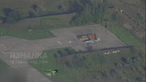 Iskander Strike Destroys a Mig-29 of the AFU