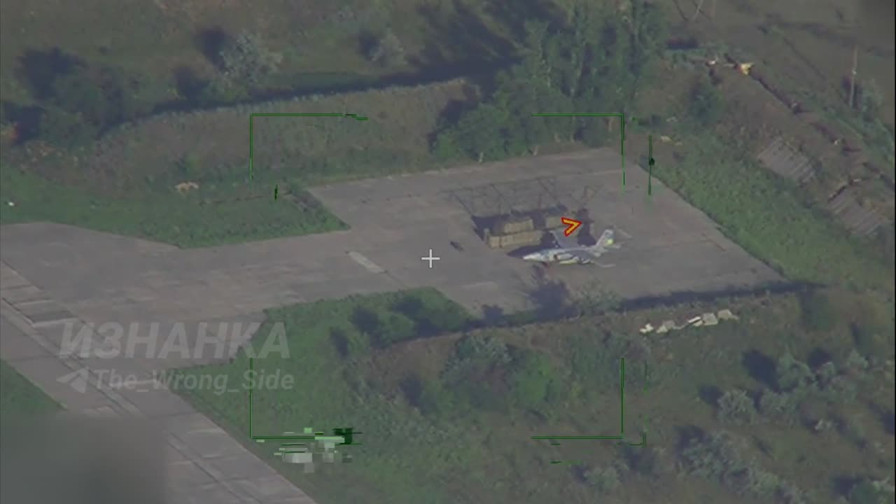 Iskander Strike Destroys a Mig-29 of the AFU