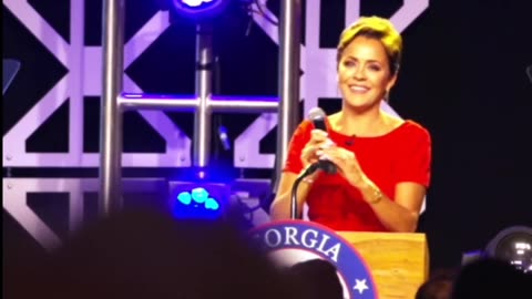 Kari Lake's Public Service Announcement At GA GOP Convention
