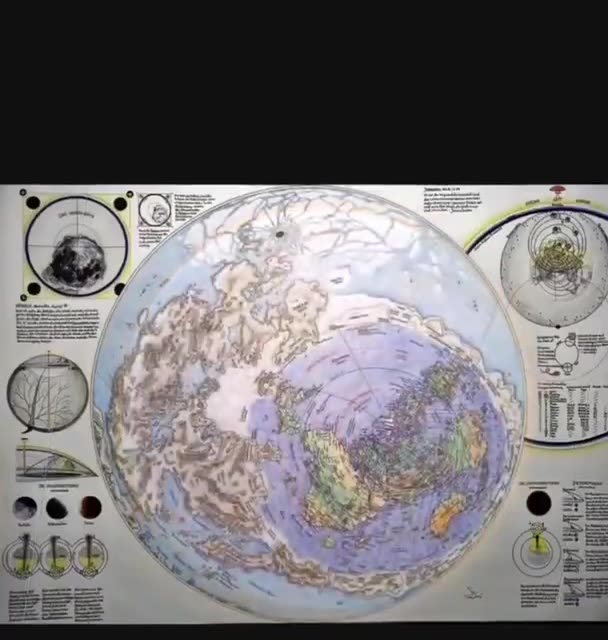 The Moon acti.ng as a Mirror Reflecting Earth's land masses