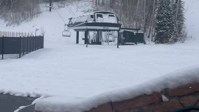 To whoever is writing our story this season, keep the snow coming!