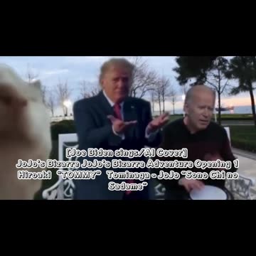 [Joe Biden sings/AI Cover] JoJo's Bizarre Adventure OP1 HiroakiTOMMYTominaga - Sono Chi no Sadame