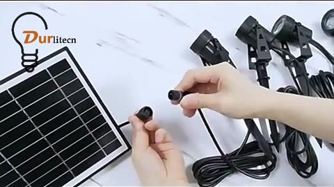 Lawn Decoration Outdoor LED Garden Solar Spotlights
