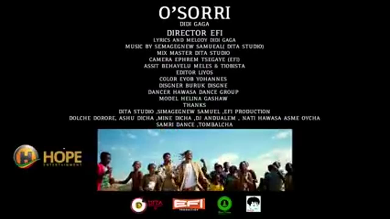 Didi Gaga O SORRI New Ethiopian Music 2023 Official Video