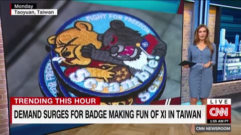 A punch in the face for Xi caricature: Taiwan air force badge goes viral 04/12/2023