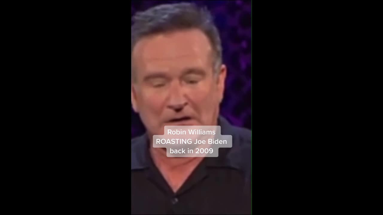 Robin Williams ROASTING Joe Biden In 2009