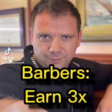 Barbers: Earn 3x on ANY HAIRCUT