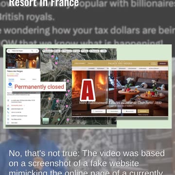 Fact Check: Zelenskyy Did NOT Buy '€88 Million Hotel In Courchevel Ski Resort In France'