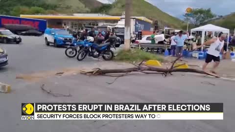 Supporters block highways in Brazil, Bolsonaro remains silent amid post-poll chaos | World News