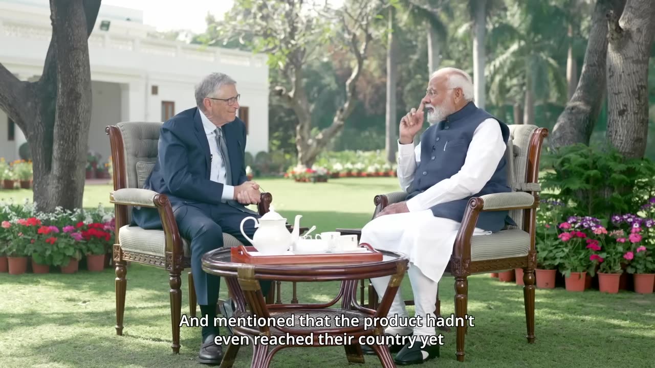 PM Modi's exclusive interaction with Bill Gates