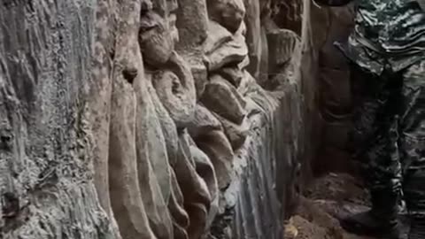 Trench creativity.