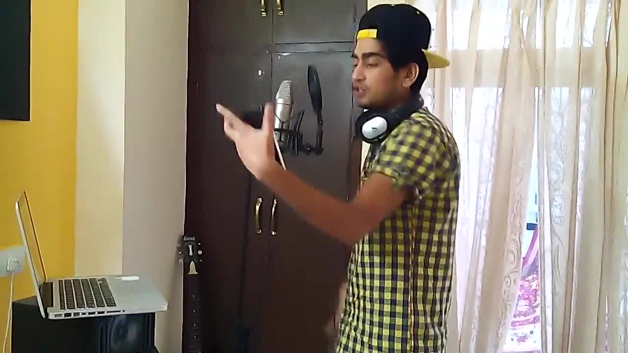 Addy nagar rapping in Brazilian-funny for indians