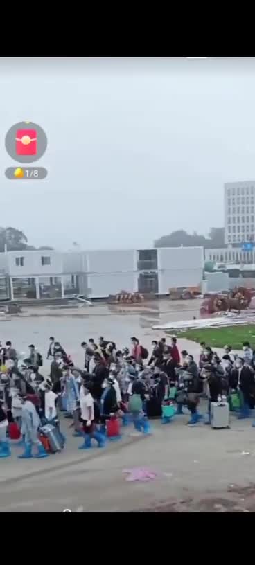 בסין הם אשכרה הצליחו לכלוא בני אדם כמו כלבים בשם שפעת עולמית קשה שלא להשוות לזוועות של השואה