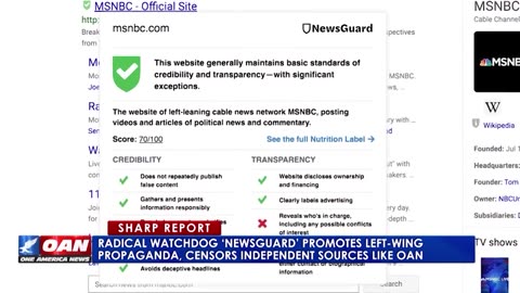 Censored To Death: OAN Fights NewsGuard For Survival