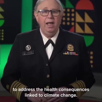 Our government is being run by Imbeciles - Admiral Levine, a MAN pretending to be a WOMEN