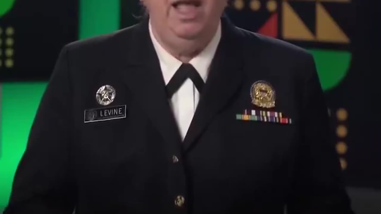 Our government is being run by Imbeciles - Admiral Levine, a MAN pretending to be a WOMEN