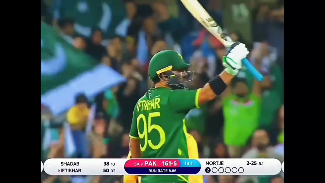 Iftikhar Ahmad sixes