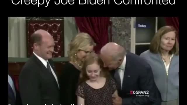 Creepy Joe confronted