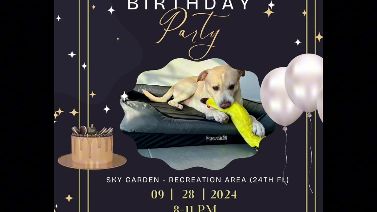 Invitation for Eli's 8th Birthday Party