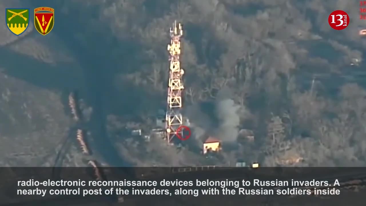 Ukrainian troops launch artillery strike on Russians’ radio electronic intelligence systems