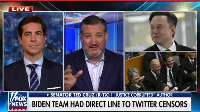 Jesse Watters with Ted Cruz